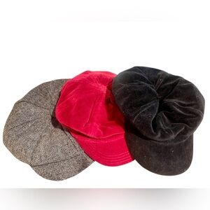Bundle of 3 Women’s Vintage Caps